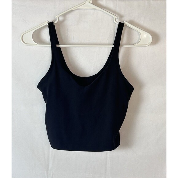 Lululemon Other - Lululemon Womens 4 Tank Top Light Support Black Athletic Sports Bra